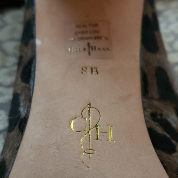 Cole Haan Leopard Print Pump - Picture 6 of 7